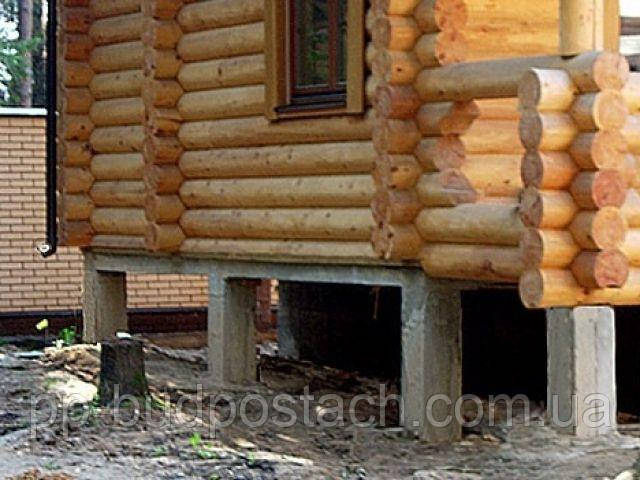 Пристрій фундаменту брусового будинку