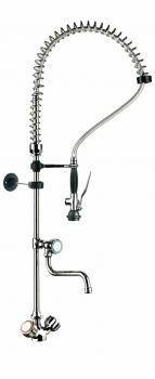 Душуючий пристрій з краном Frosty R111 кріплення до мийки, фото 1