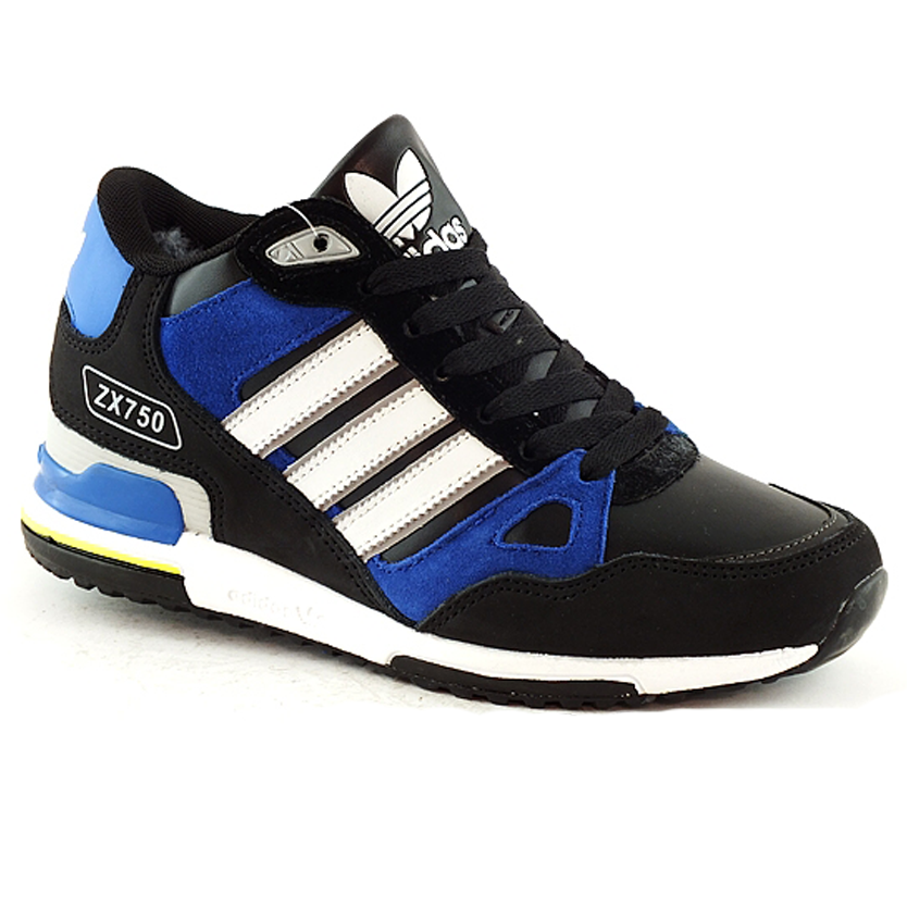 Зимові кросівки Adidas чорні black 37-40 - фото 1 - id-p617059328