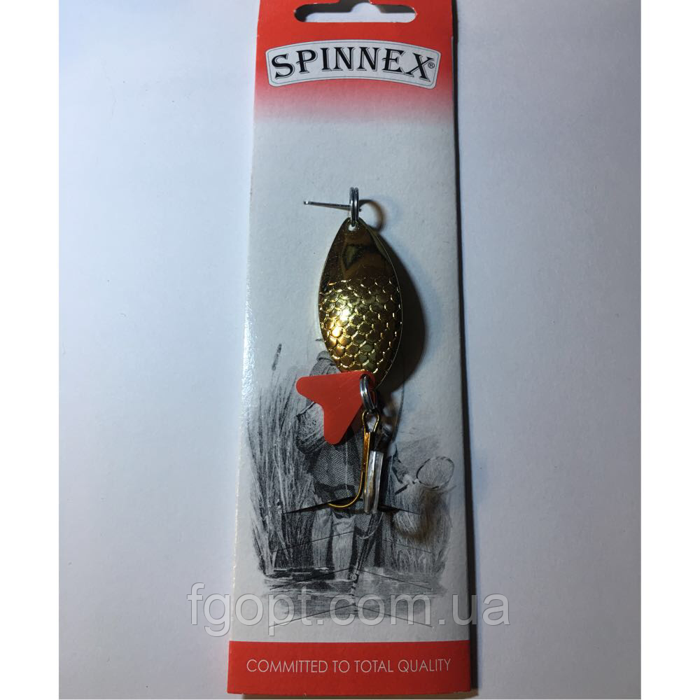 Блешня Spinnex Perch 8g gold