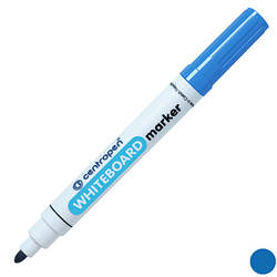 Маркер "Centropen" Whiteboard круглий (блакитний)