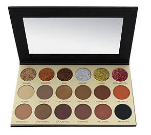 Тіні для очей Glamierre SOLAR GLOW EYESHADOW PALETTE (18 кольорів)