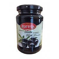 Оливки чорні без кісточки Baresa 340г (шт)