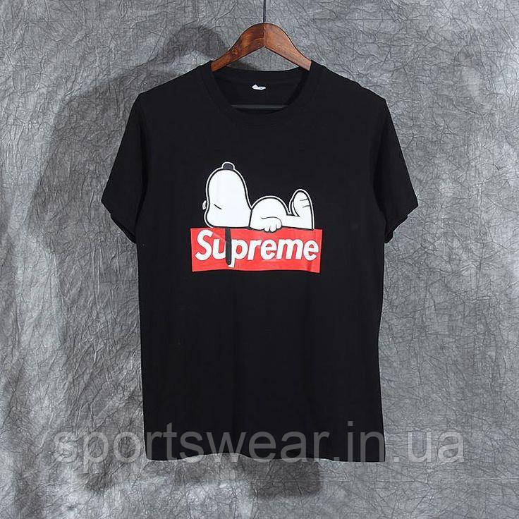 Футболка SUPREME SNOOPY жіноча | Футболка Супрім Снупі "" В стилі Supreme ""