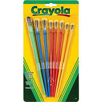 Кисти для рисования в наборе 8 штук разных рамеров, Crayola (Крайола)