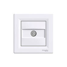 Розетка Schneider-Electric Asfora TV кінцева (1 дБ) біла EPH3200121