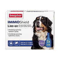 Капли для собак от 30 до 50 кг от блох, клещей, комаров Беафар / Immo Shield Beaphar