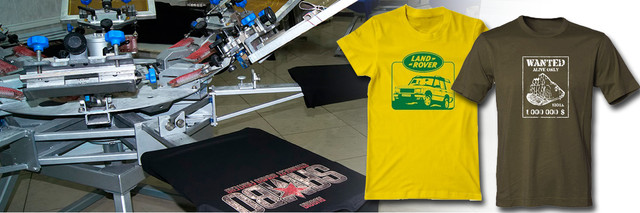 шовкографія друк на футболках, футболки з печаткою шовкотрафаретом