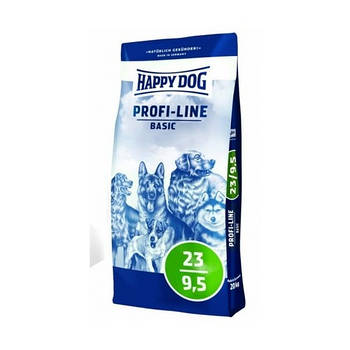 Сухий корм HAPPY DOG PROFI - LINE Basic для собак зі зниженою активністю, надлишковою вагою 20кг