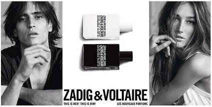 Zadig & Voltaire This is her туалетная вода 100 ml. (Задиг і Вольтер Зіс іс Хьор), фото 5