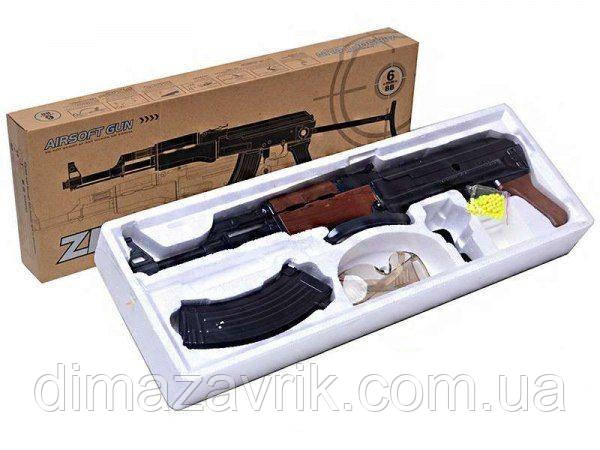 Купить Детский автомат Калашникова ZM93-S металл+пластик, цена 995 ...