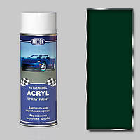Акриловая автоэмаль аэрозольная Mixon Spray Acryl. Темно зеленая 394