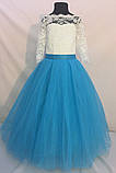 Ошатне бальне плаття для дівчинки "Мія" 6-7років, фото 3