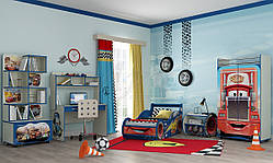 Дитяча кімната Блискавка Маквин синя 6 елементів