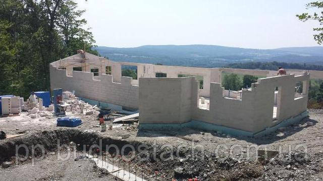 Товщина стін з газобетонних блоків