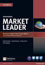 Market Leader (3rd Edition) Intermediate Flexi 1 Course Book + DVD-ROM