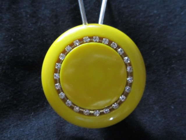 Магніт-підхоплювач для штор ручної роботи Б2 круг, фото 1