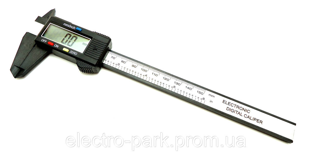 Штангенциркуль цифровий 150 мм, ніж 0.1 мм