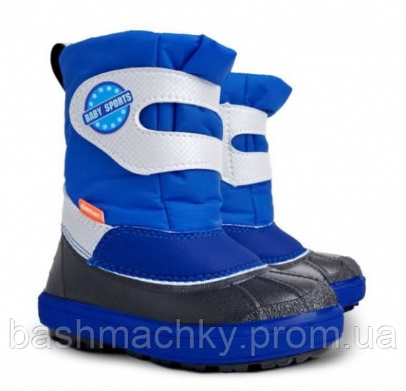 Чобітки (дутики) зимові Demar Baby Sport індиго 20-29р.