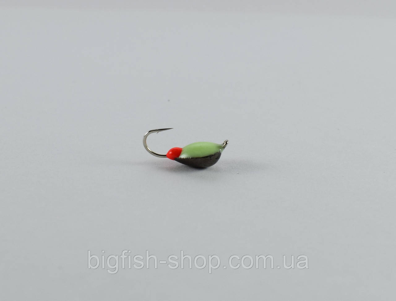 Мормишка вольфрамова "Крапля" світлонакопичувальна (К-14)