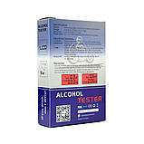 Алкотестер цифровий портативний із мундштуками, фото 6