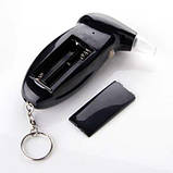 Алкотестер цифровий портативний із мундштуками, фото 5