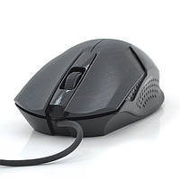 Миша USB Merlion MS-Normatik (5878), 2 кнопки+scroll, Black