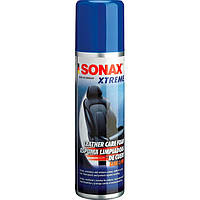 Піна для хімчистки шкіри SONAX Xtreme NanoPro Leather Care Foam (Німеччина) 250 мл