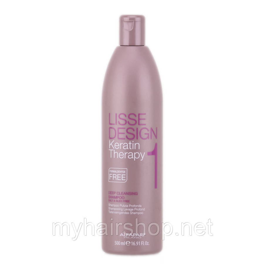 Глибоко очисний шампунь ALFAPARF Deep Cleansing Shampoo (Шаг 1) 500 мл