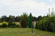 Парасоля садова кутова з нахилом Avko Garden AGU2024 зелена 3м. + чохол, фото 2