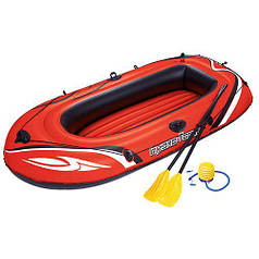 Надувний човен Bestway Hydro-Force Raft Set (61062) з ножним насосом