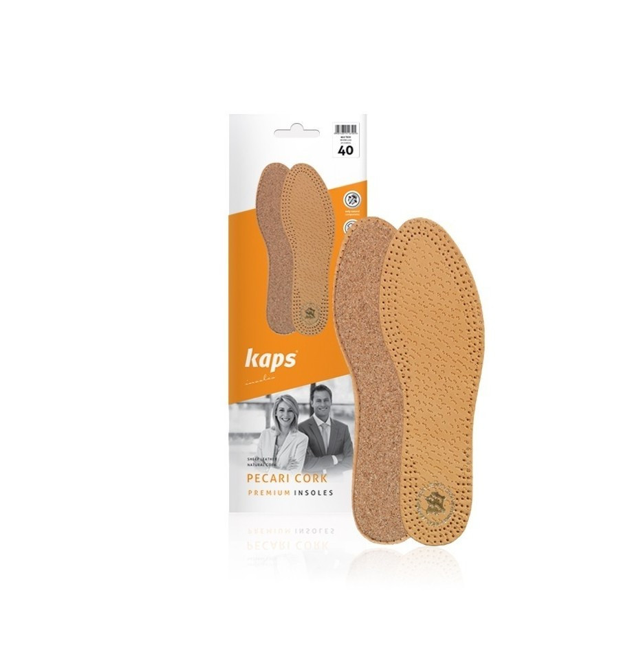 Kaps Pecari Cork — Шкіряні устілки з корковим деревом