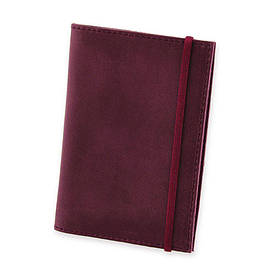 Обкладинка для паспорта 1.0 Виноград (шкіра) + блокнотик