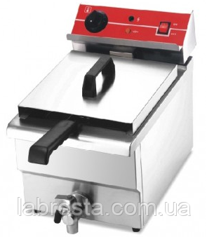 Фритюрниця FROSTY EF-101V з краном для зливу