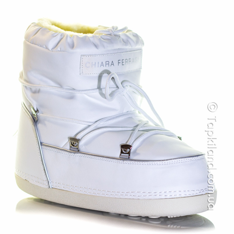 Snow Boots  Chiara Ferragni (White) (Size S,L)