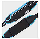 Сумка на пояс для бігу та спорту універсальна Hosa blue, фото 4