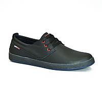 Кожаная обувь Color Черные Black (40-43)