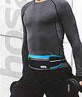 Сумка на пояс для бігу та спорту універсальна Hosa blue, фото 5