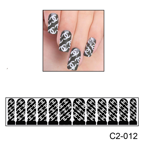 Водные наклейки для дизайна ногтей - фото 1 - id-p617684126