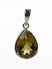 Підвіска срібна з султанітом Т349-11