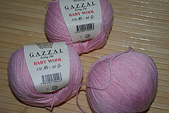 Gazzal Baby Wool — 836 рожевий
