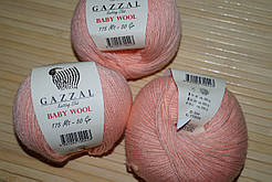 Gazzal Baby Wool — 834 персиковий