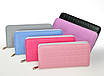 Жіночий рожевий гаманець на блискавці, фото 10
