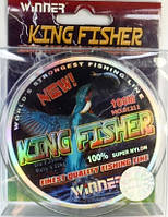Леска King Fisher Winner для рыбалки, сечение 0,2, длина 100м.