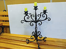 Кованый подсвечник ручной работы 1