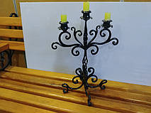 Кованый подсвечник ручной работы 2