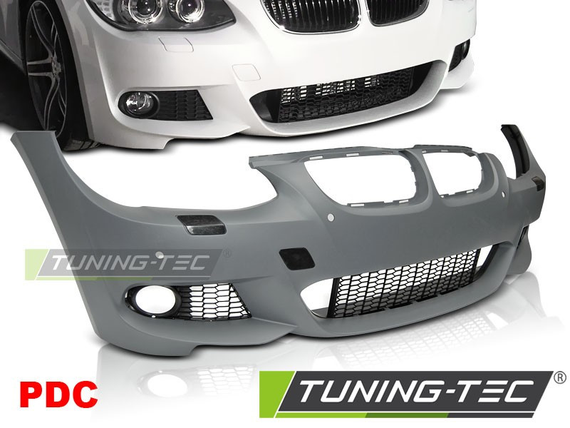 БАМПЕР ПЕРЕДІЙ BMW E92 / E93 РЕСТАЙЛ M-TECH (З ВИРЕЗАМ ПІД ПАРКТРОНИКИ)