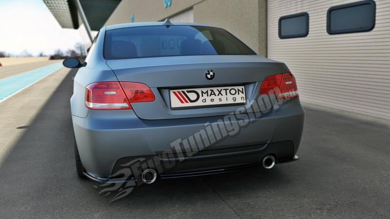БІКОВІ НАКЛАДКИ НА ЗАДЕНЬ БАМПЕР BMW 3 E92 M-PACK