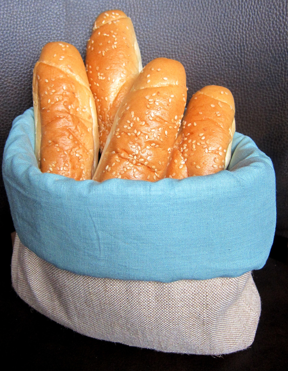 Мішечок для хліба Atteks текстильна хлібниця — 1240