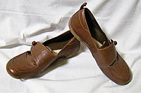Туфли женские кожаные коричневые Clarks (Размер 39 (UK6½))